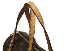 画像をギャラリービューアに読み込む, 極美品 LOUIS VUITTON ルイヴィトン モノグラム ミニパピヨン19 ハンドバッグ M51389 ブラウン ゴールド金具 中古 4b008962