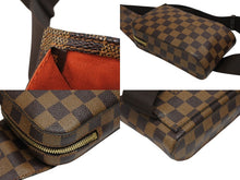 画像をギャラリービューアに読み込む, 極美品 LOUIS VUITTON ルイヴィトン ジェロニモス ウエストバッグ ボディバッグ N51994 ダミエ ブラウン 中古 4b008968