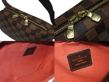 画像をギャラリービューアに読み込む, 極美品 LOUIS VUITTON ルイヴィトン ジェロニモス ウエストバッグ ボディバッグ N51994 ダミエ ブラウン 中古 4b008968