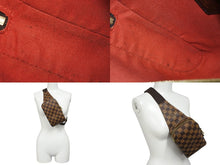 画像をギャラリービューアに読み込む, 極美品 LOUIS VUITTON ルイヴィトン ジェロニモス ウエストバッグ ボディバッグ N51994 ダミエ ブラウン 中古 4b008968