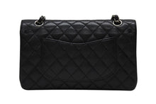 画像をギャラリービューアに読み込む, 極美品 CHANEL シャネル マトラッセ25 Wフラップ Wチェーンショルダーバッグ AO1112 13番台 キャビアスキン シルバー金具 中古 4b008975
