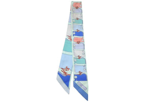 HERMES エルメス ツイリー カマイユ グリーン マルチカラー 美品 中古 4b008977