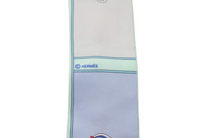 HERMES エルメス ツイリー カマイユ グリーン マルチカラー 美品 中古 4b008977