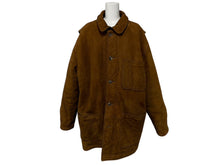 画像をギャラリービューアに読み込む, L.L.Bean エルエルビーン レザージャケット コート U.S.A製 レザー コットン ブラウン サイズM 美品 中古 4b008982