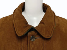 画像をギャラリービューアに読み込む, L.L.Bean エルエルビーン レザージャケット コート U.S.A製 レザー コットン ブラウン サイズM 美品 中古 4b008982