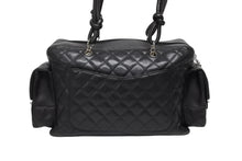 画像をギャラリービューアに読み込む, 極美品 CHANEL シャネル カンボンライン マルチポケット ワンショルダーバッグ A25173 9番台 ココマーク ブラック シルバー金具 中古 4b008984