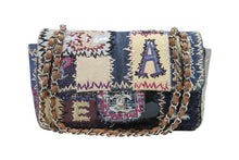 画像をギャラリービューアに読み込む, 極美品 CHANEL シャネル パッチワーク ツイード チェーンショルダーバッグ 16番台 シルバー金具 ココマーク ロゴ マルチ 中古 4b008985