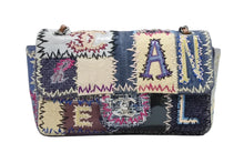 画像をギャラリービューアに読み込む, 極美品 CHANEL シャネル パッチワーク ツイード チェーンショルダーバッグ 16番台 シルバー金具 ココマーク ロゴ マルチ 中古 4b008985