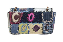 画像をギャラリービューアに読み込む, 極美品 CHANEL シャネル パッチワーク ツイード チェーンショルダーバッグ 16番台 シルバー金具 ココマーク ロゴ マルチ 中古 4b008985