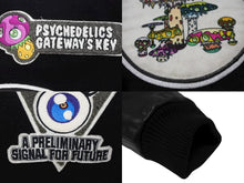 画像をギャラリービューアに読み込む, 極美品 ISSEY MIYAKE イッセイミヤケ × 村上隆 02SS KAI kAI KI KI Varsity Jacket カイカイキキ スタジャン ME01-FC619 サイズM 中古 4b008992