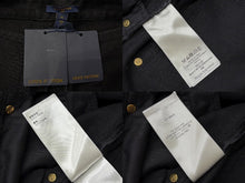 画像をギャラリービューアに読み込む, 新品未使用 LOUIS VUITTON ルイヴィトン HIGH WAIST JEANS ハイウエストジーンズ RW222J NY9 FNPA27 サイズ40 ダミエ ブラック 中古 4b009009