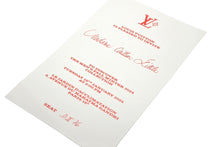 画像をギャラリービューアに読み込む, 新品同様品 LOUIS VUITTON ルイヴィトン ファレルウィリアムズ 2024FW コレクション 招待状 ハーモニカ シルバー 中古 4b009010