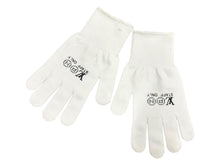 画像をギャラリービューアに読み込む, LOUIS VUITTON ルイヴィトン ゴン アールジービー グローブ 手袋 STAFF ホワイト ヴァージルアブロー 美品 中古 4b009011