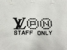 画像をギャラリービューアに読み込む, LOUIS VUITTON ルイヴィトン ゴン アールジービー グローブ 手袋 STAFF ホワイト ヴァージルアブロー 美品 中古 4b009011