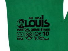 画像をギャラリービューアに読み込む, 新品未使用 LOUIS VUITTON ルイヴィトン ゴン アールジービー グローブ 手袋 MP2369 グリーン イエロー ヴァージルアブロー 中古 4b009013