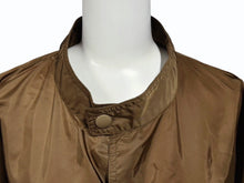 画像をギャラリービューアに読み込む, 極美品 PRADA プラダ RE-NYLON リナイロン コーチジャケット SGC833 サイズ60 トライアングルロゴ ブラウン 中古 4b009016
