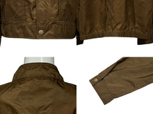 画像をギャラリービューアに読み込む, 極美品 PRADA プラダ RE-NYLON リナイロン コーチジャケット SGC833 サイズ60 トライアングルロゴ ブラウン 中古 4b009016