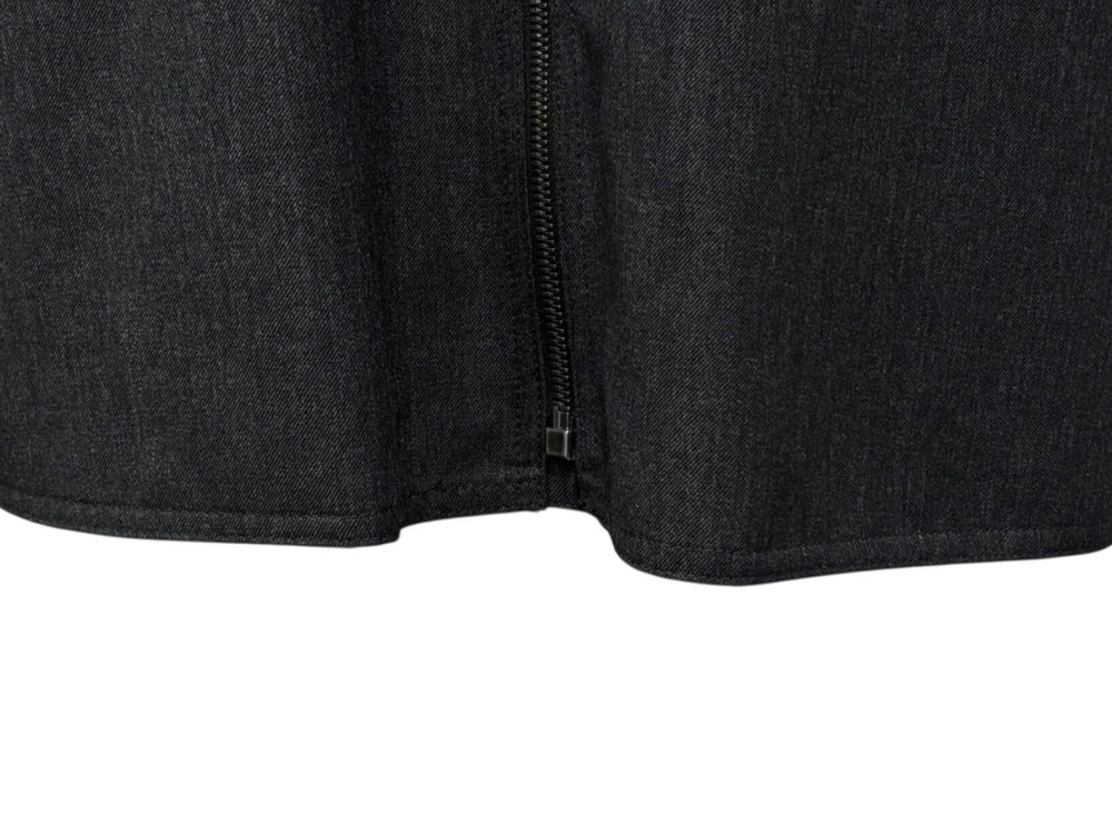 Very Good Condition Maison Margiela 22SS Zip Up Jacket S50AM0557 Size 52 Gray Wool Used 4b009017