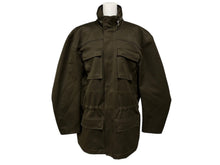 画像をギャラリービューアに読み込む, 極美品 PHOEBE PHILO フィービーファイロ ジャケット BV04 CO2226 709DK スロバキア製 コットン カーキ シルバー金具 サイズ38 中古 4b009027