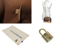 画像をギャラリービューアに読み込む, LOUIS VUITTON ルイヴィトン アルマBB 2WAYハンドバッグ M46990 モノグラム ゴールド金具 現行モデル 美品 中古 4b009036