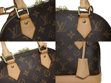 画像をギャラリービューアに読み込む, LOUIS VUITTON ルイヴィトン アルマBB 2WAYハンドバッグ M46990 モノグラム ゴールド金具 現行モデル 美品 中古 4b009036