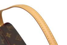 画像をギャラリービューアに読み込む, 極美品 LOUIS VUITTON ルイヴィトン レシタル ハンドバッグ M51900 モノグラムキャンバス ヌメ革 ブラウン ゴールド金具 中古 4b009037