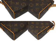 画像をギャラリービューアに読み込む, 極美品 LOUIS VUITTON ルイヴィトン レシタル ハンドバッグ M51900 モノグラムキャンバス ヌメ革 ブラウン ゴールド金具 中古 4b009037