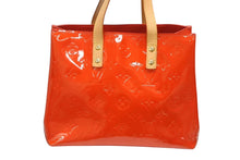 画像をギャラリービューアに読み込む, 極美品 LOUIS VUITTON ルイヴィトン ヴェルニ リードPM トートバッグ ハンドバッグ M91990 ポムダムール ゴールド金具 中古 4b009040
