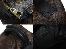 画像をギャラリービューアに読み込む, 極美品 LOUIS VUITTON ルイヴィトン パームスプリングス バックパック MINI M44873 モノグラムキャンバス ブラウン ブラック 中古 4b009042