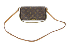 画像をギャラリービューアに読み込む, LOUIS VUITTON ルイヴィトン モノグラム フェイボリットPM ショルダーバッグ M40717 ブラウン ゴールド金具 美品 中古 4b009043