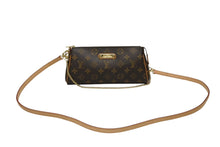 画像をギャラリービューアに読み込む, 極美品 LOUIS VUITTON ルイヴィトン エヴァ ショルダーバッグ M95567 モノグラム ブラウン ゴールド金具 中古 4b009044