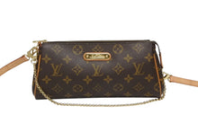 画像をギャラリービューアに読み込む, 極美品 LOUIS VUITTON ルイヴィトン エヴァ ショルダーバッグ M95567 モノグラム ブラウン ゴールド金具 中古 4b009044