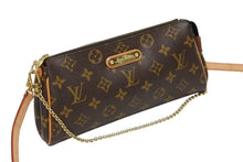 画像をギャラリービューアに読み込む, 極美品 LOUIS VUITTON ルイヴィトン エヴァ ショルダーバッグ M95567 モノグラム ブラウン ゴールド金具 中古 4b009044