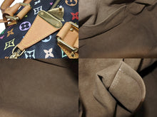 画像をギャラリービューアに読み込む, LOUIS VUITTON ルイヴィトン スピーディ30 ハンドバッグ M92642 モノグラム マルチカラー 村上隆 ブラック ゴールド金具 美品 中古 4b009048