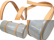 画像をギャラリービューアに読み込む, 極美品 LOUIS VUITTON ルイヴィトン ヴェルニ ベッドフォード ショルダーバッグ M91309 ベビーブルー ゴールド金具 中古 4b009050