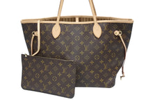 画像をギャラリービューアに読み込む, 新品同様 LOUIS VUITTON ルイヴィトン ネヴァーフルMM トートバッグ M46987 モノグラム ブラウン ゴールド金具 中古 4b009052