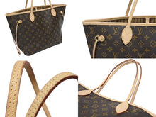画像をギャラリービューアに読み込む, 新品同様 LOUIS VUITTON ルイヴィトン ネヴァーフルMM トートバッグ M46987 モノグラム ブラウン ゴールド金具 中古 4b009052