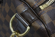 画像をギャラリービューアに読み込む, 極美品 LOUISVUITTON ルイヴィトン ボストンバッグ N41414 キーポルバンドリエール55 ダミエエベヌ ゴールド金具 中古 4b009054