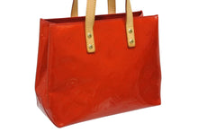 画像をギャラリービューアに読み込む, LOUIS VUITTON ルイヴィトン ヴェルニ リードPM トートバッグ ハンドバッグ M91990 ポムダムール ゴールド金具 美品 中古 4b009057