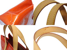 画像をギャラリービューアに読み込む, LOUIS VUITTON ルイヴィトン ヴェルニ リードPM トートバッグ ハンドバッグ M91990 ポムダムール ゴールド金具 美品 中古 4b009057