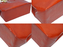 画像をギャラリービューアに読み込む, LOUIS VUITTON ルイヴィトン ヴェルニ リードPM トートバッグ ハンドバッグ M91990 ポムダムール ゴールド金具 美品 中古 4b009057