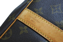 画像をギャラリービューアに読み込む, LOUIS VUITTON ルイヴィトン キーポルバンドリエール60 ボストンバッグ M41412 モノグラム PVC ヌメ革 ブラウン 美品 中古 4b009058