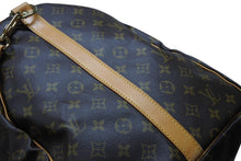 画像をギャラリービューアに読み込む, LOUIS VUITTON ルイヴィトン キーポルバンドリエール60 ボストンバッグ M41412 モノグラム PVC ヌメ革 ブラウン 美品 中古 4b009058