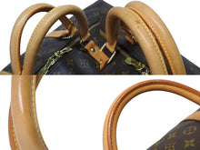 画像をギャラリービューアに読み込む, LOUIS VUITTON ルイヴィトン キーポルバンドリエール60 ボストンバッグ M41412 モノグラム PVC ヌメ革 ブラウン 美品 中古 4b009058