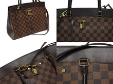 画像をギャラリービューアに読み込む, 極美品 LOUIS VUITTON ルイヴィトン リヴォリBB 2WAYバッグ N41152 ダミエ エベヌ ブラウン PVC レザー ゴールド金具 中古 4b009060