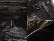 画像をギャラリービューアに読み込む, 極美品 CHRISTIAN DIOR クリスチャンディオール ホーボー ハンドバッグ 09-MA-0160 レザー ブラウン ゴールド金具 中古 4b009065