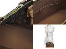 画像をギャラリービューアに読み込む, LOUIS VUITTON ルイヴィトン モノグラム アルマBB ハンドバッグ M53152 ショルダー 2WAY PVC ゴールド金具 美品 中古 4b009066