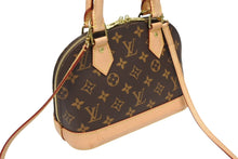 画像をギャラリービューアに読み込む, LOUIS VUITTON ルイヴィトン モノグラム アルマBB ハンドバッグ M53152 ショルダー 2WAY PVC ゴールド金具 美品 中古 4b009066