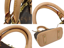 画像をギャラリービューアに読み込む, LOUIS VUITTON ルイヴィトン モノグラム アルマBB ハンドバッグ M53152 ショルダー 2WAY PVC ゴールド金具 美品 中古 4b009066