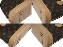 画像をギャラリービューアに読み込む, LOUIS VUITTON ルイヴィトン モノグラム アルマBB ハンドバッグ M53152 ショルダー 2WAY PVC ゴールド金具 美品 中古 4b009066